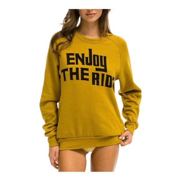 Aviator Nation Tops - Aviator Nation Enjoy The Ride Sweatshirt